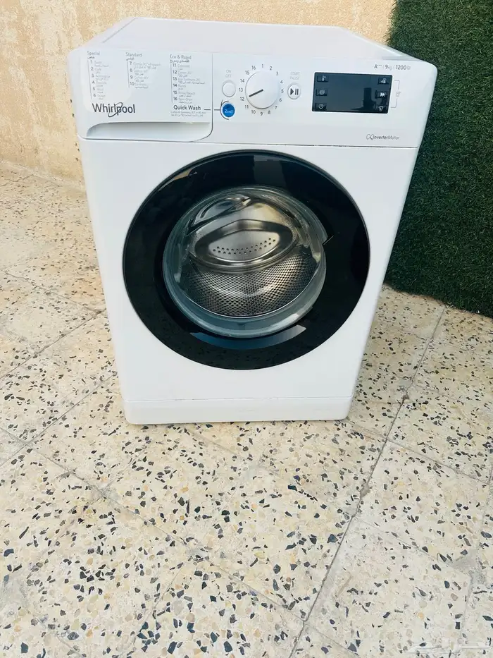 غسالة أمريكية تسعة كيلو للبيع 4