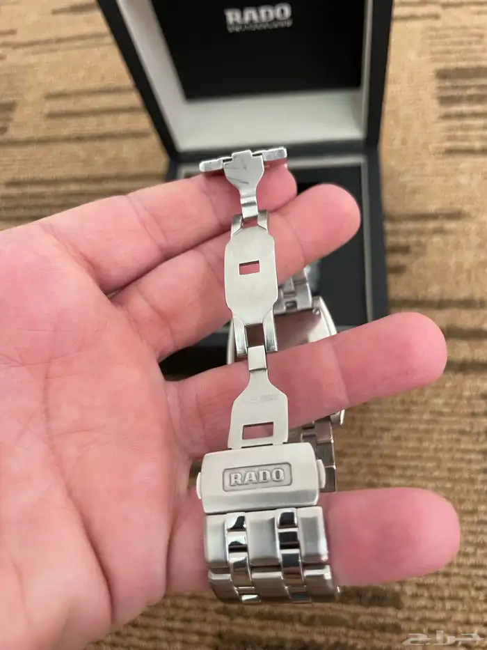 ساعة رادو فلورنس مربع رجالي اخت الجديده 41