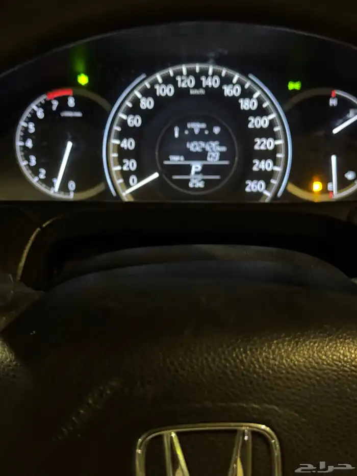 هوندا اكورد موديل 2015 اللون ذهبي بدون بويه الموتر 5