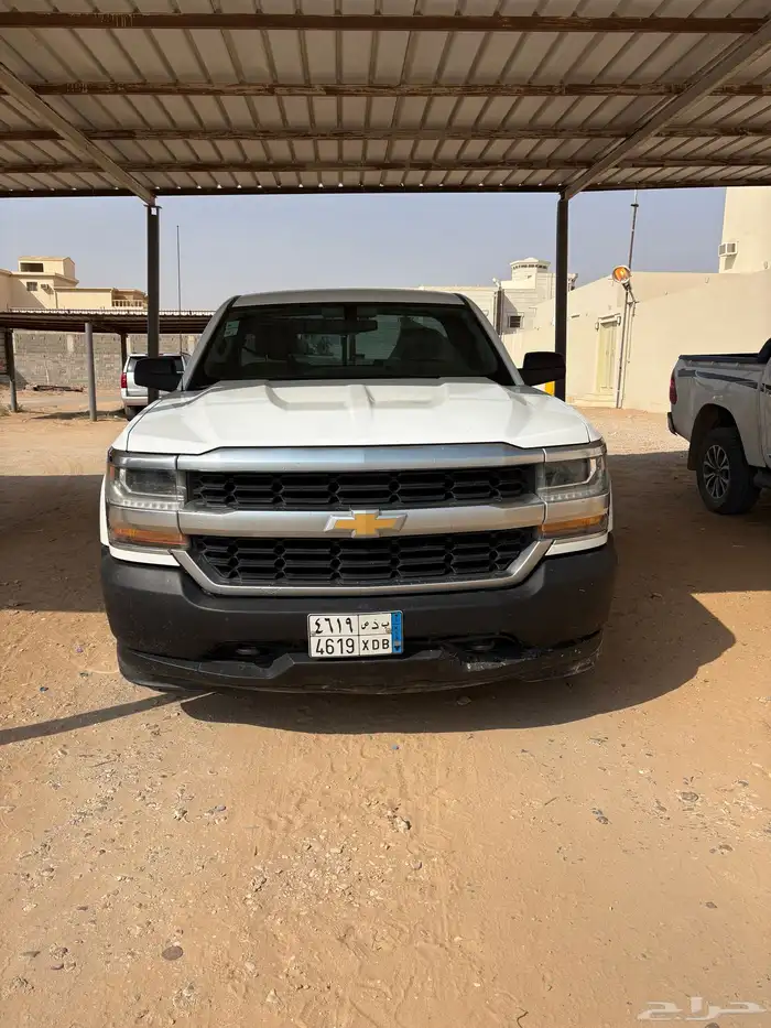 سلفرادو 6 سلندر دبل نص فل 2018 ارامكو الظهران نظيف جدا 8