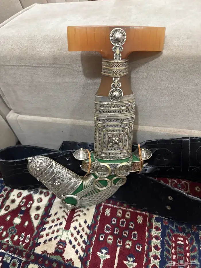 خنجر سنعاني حك زراف 0
