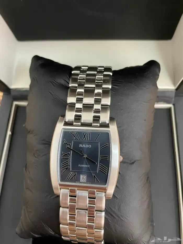 ساعة رادو فلورنس مربع رجالي اخت الجديده 8