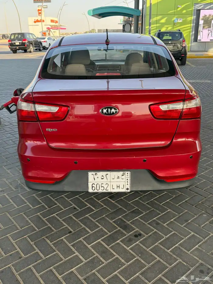 كيا ريو 2016 ممشى قليل نضيف جدا وكاله 1