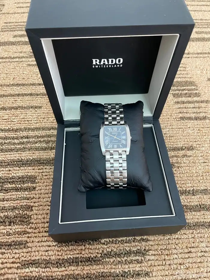 ساعة رادو فلورنس مربع رجالي اخت الجديده 11