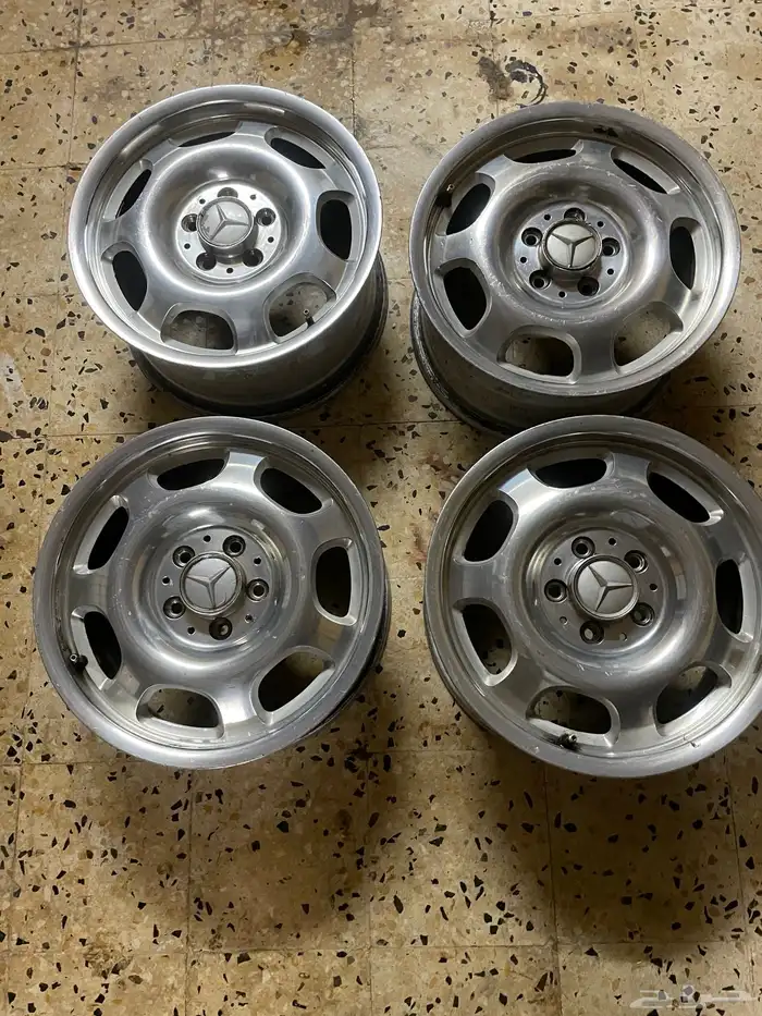 جنوط مرسيدس طقم مقاس 16 اصلي وكاله 1