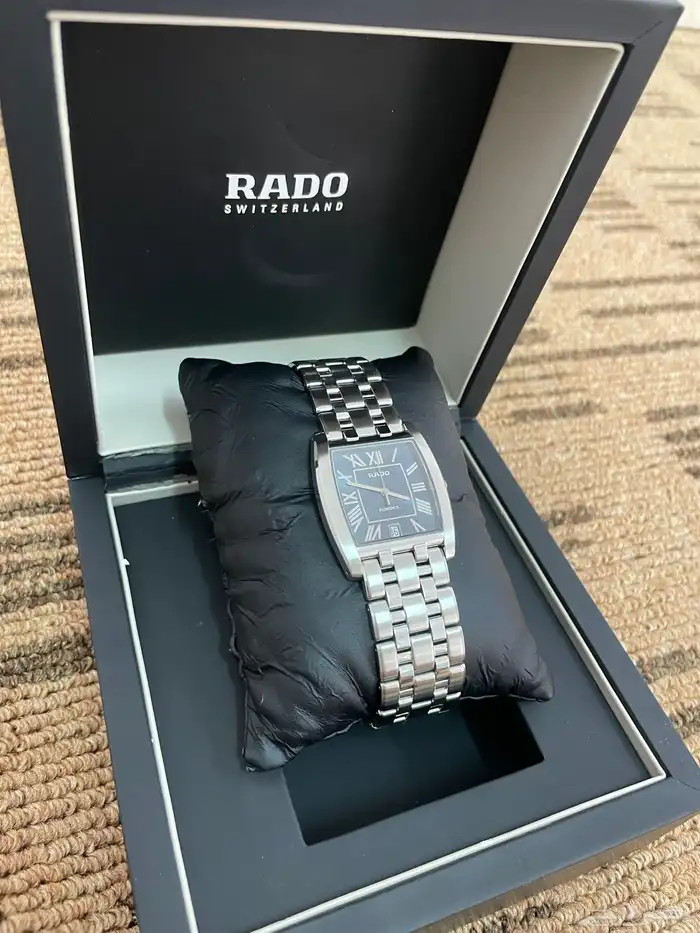 ساعة رادو فلورنس مربع رجالي اخت الجديده 3