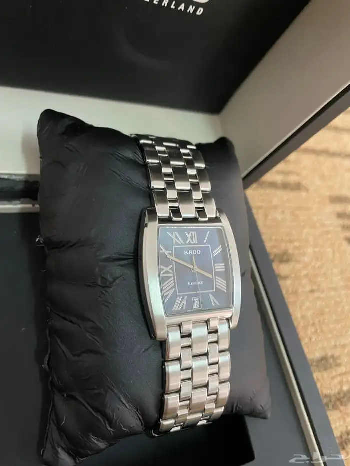 ساعة رادو فلورنس مربع رجالي اخت الجديده 9