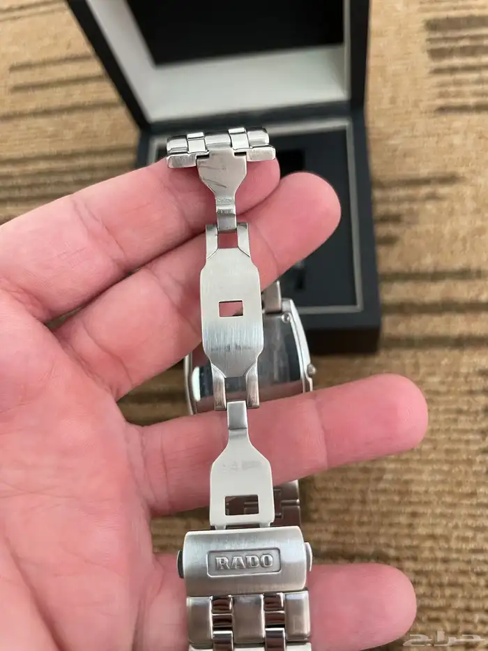 ساعة رادو فلورنس مربع رجالي اخت الجديده 40