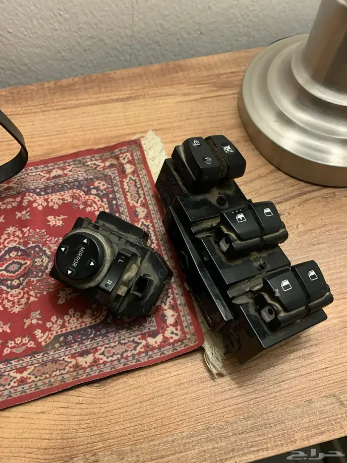 ازرار درايش وازرار تحكم مرايات اكسنت 0