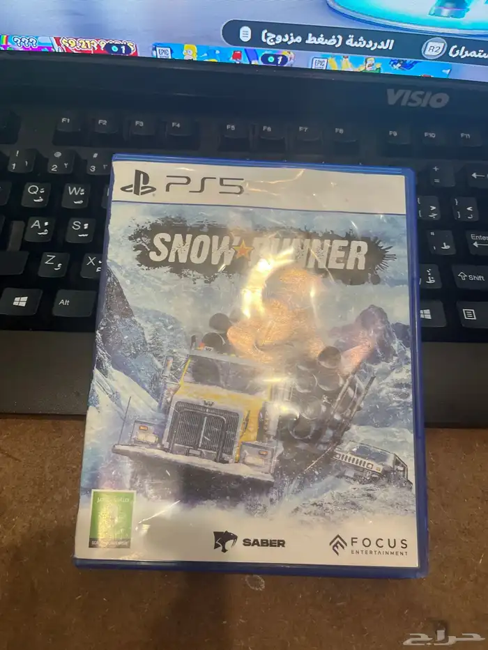 شريط بلاسيتشن لعبه SNOW RUNNER 2