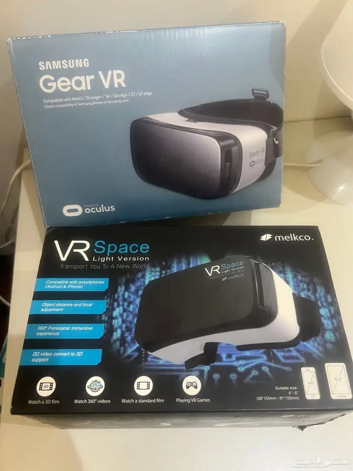 نظارة Samsung Gear VR أصلية   نظارة VR Space هدية 0