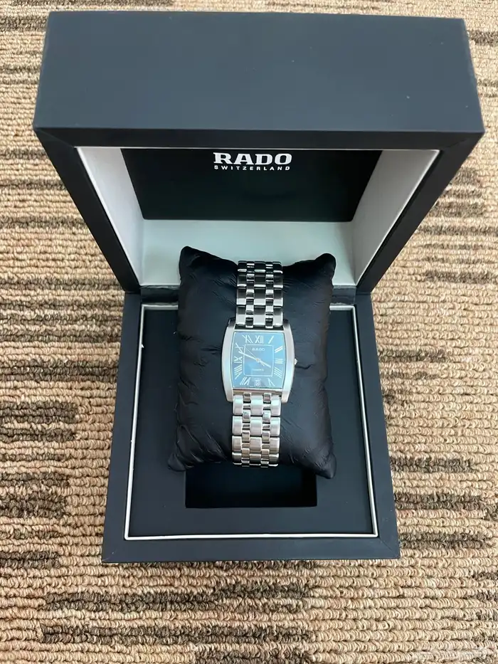 ساعة رادو فلورنس مربع رجالي اخت الجديده 1