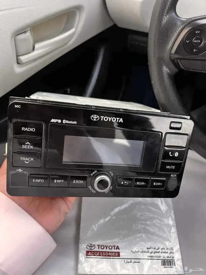 مسجل تويوتا عام مورلا 2021 ويركب لاغلب سيارات تويوتا 2