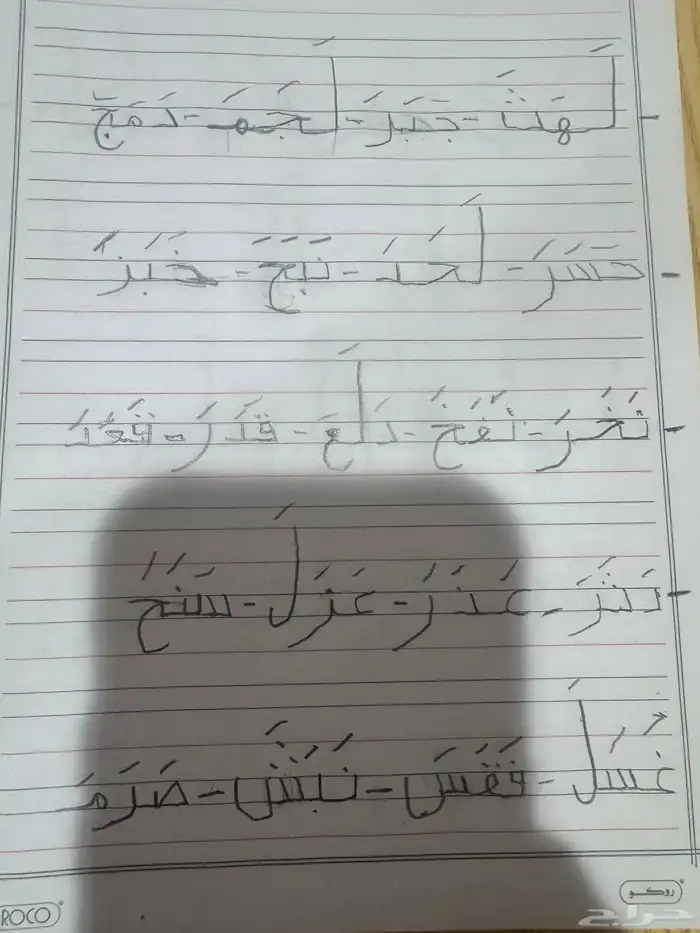 مدرس معلم تأسيس وتعليم قراءة وكتابة وتحسين خط 7