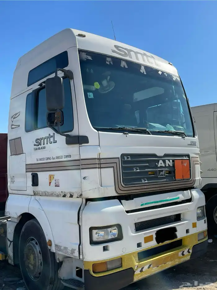 للبيع راس شاحنة مان موديل 2006 1