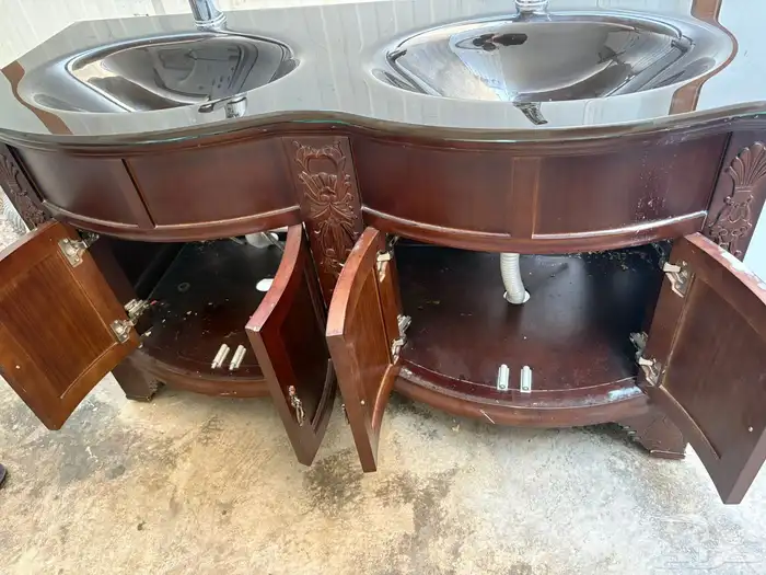 مغسله مع مرايتها 5