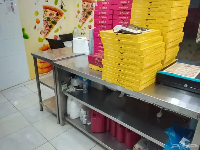 عندي محل بيتزا بقبل الأدوات كامل استخدام شهرين فقط 5