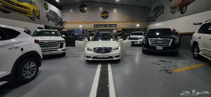 مرسيدس بنز موديل فل كامل أمريكي لون لؤلؤي 2009 2