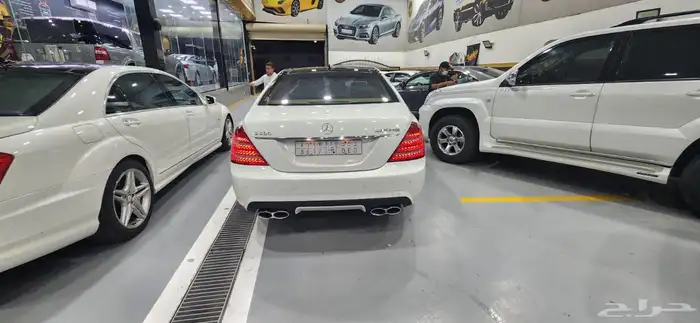 مرسيدس بنز موديل فل كامل أمريكي لون لؤلؤي 2009 0