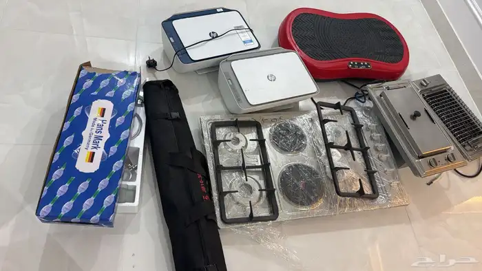 ادوات منزليه واغراض للبيع وطابعتين للبيع وفرن للبيع 3