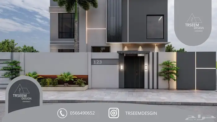 مهندسة معمارية ومصممة داخلي وخارجي 56