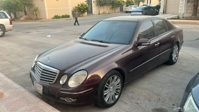 مرسيدس E280 2008 ممشى ميه الف تقريبا  للتواصل 3