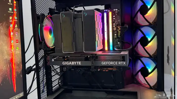جهاز ألعاب كامل   ملحقاته احترافية (RTX4060Ti   Ryzen 7) 0