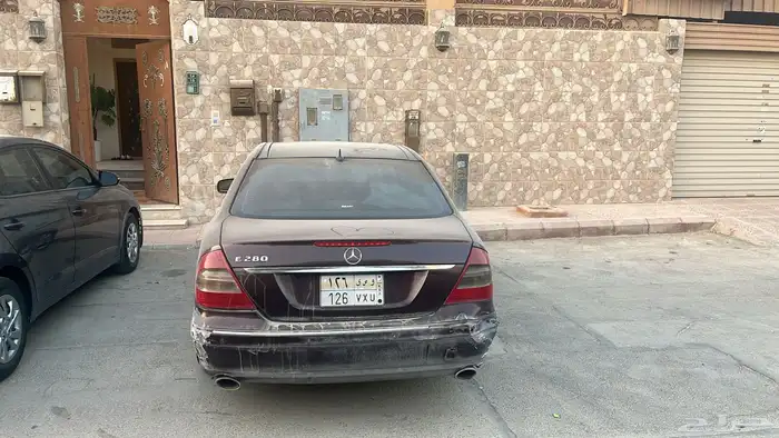 مرسيدس E280 2008 ممشى ميه الف تقريبا  للتواصل 1