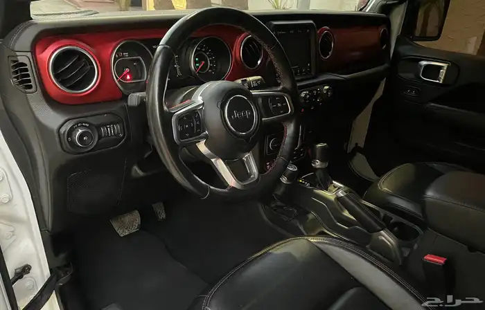 جيب رانجلر روبيكون 2022 نظيف جدا بحال الوكاله 12