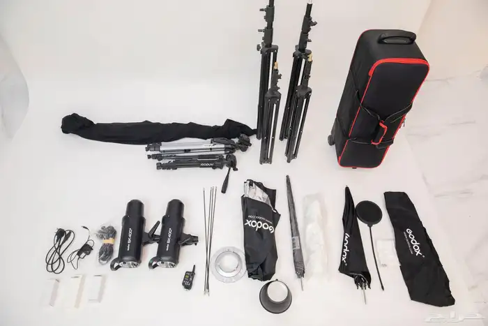 للبيع عدة تصوير متكامله وبجميع الاغراض والكراتين باعلى سعر 4