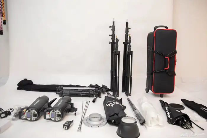 للبيع عدة تصوير متكامله وبجميع الاغراض والكراتين باعلى سعر 9