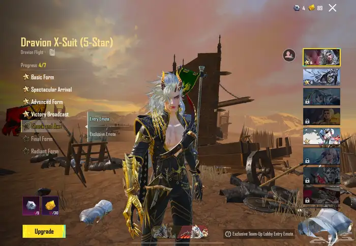 حساب ببجي موبايل العالمي ب4000 44