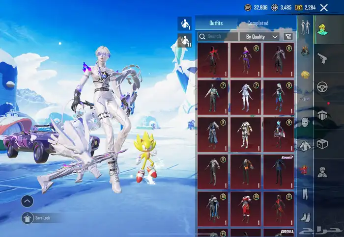 حساب ببجي موبايل العالمي ب4000 1