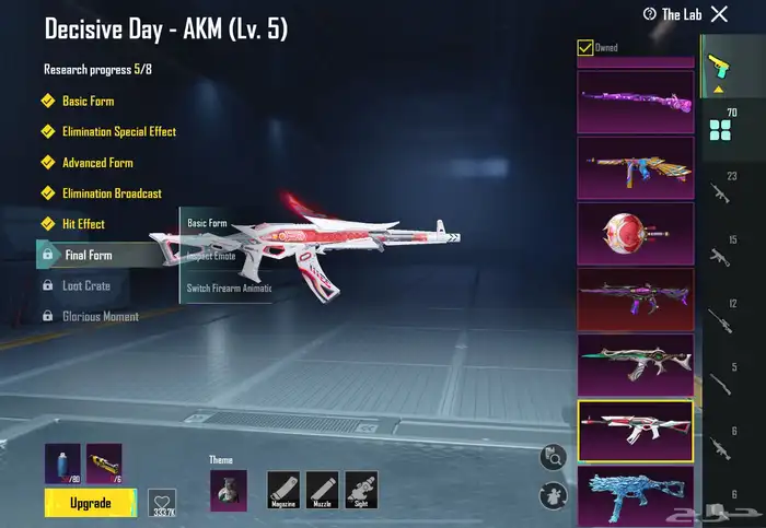 حساب ببجي موبايل العالمي ب4000 30