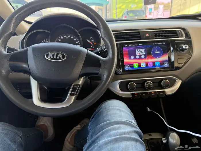 كيا ريو 2016 ممشى قليل نضيف جدا وكاله 6