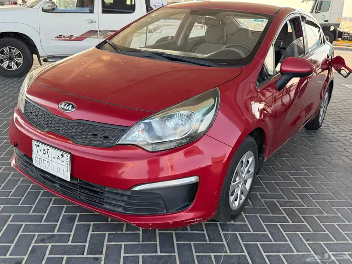 كيا ريو 2016 ممشى قليل نضيف جدا وكاله 8