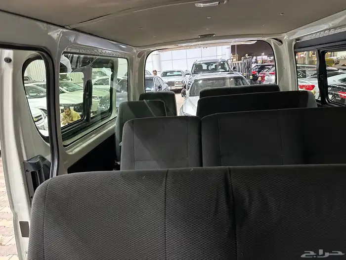 تويوتا باص هايس موديل 2016 ممشى قليل ركاب نظيف 15