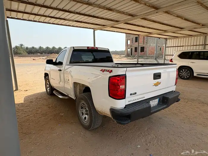 سلفرادو 6 سلندر دبل نص فل 2018 ارامكو الظهران نظيف جدا 6