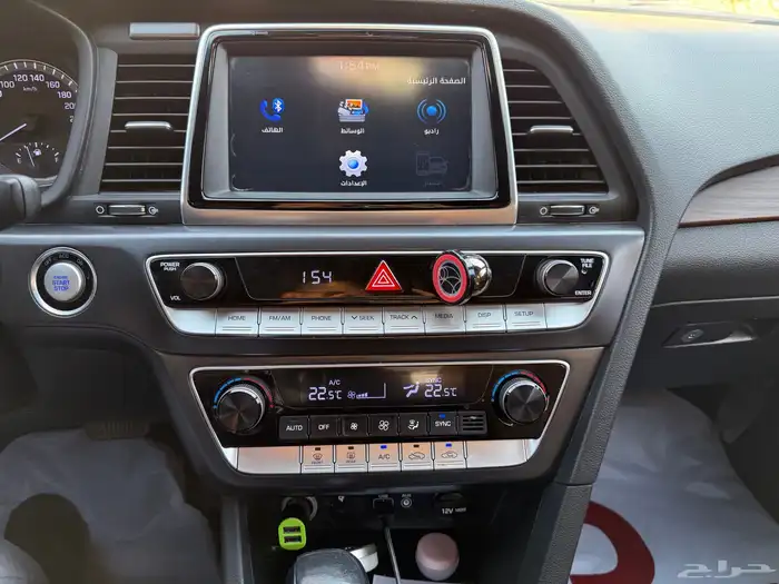 هونداي سوناتا 2018 لون بني 9