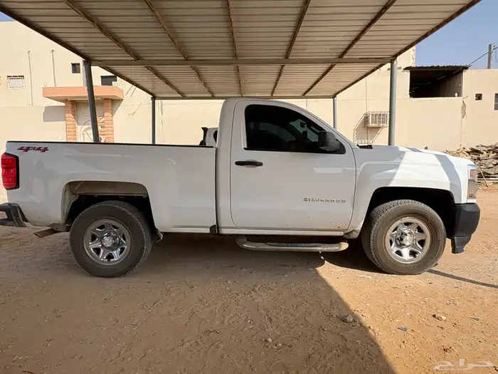 سلفرادو 6 سلندر دبل نص فل 2018 ارامكو الظهران نظيف جدا 1