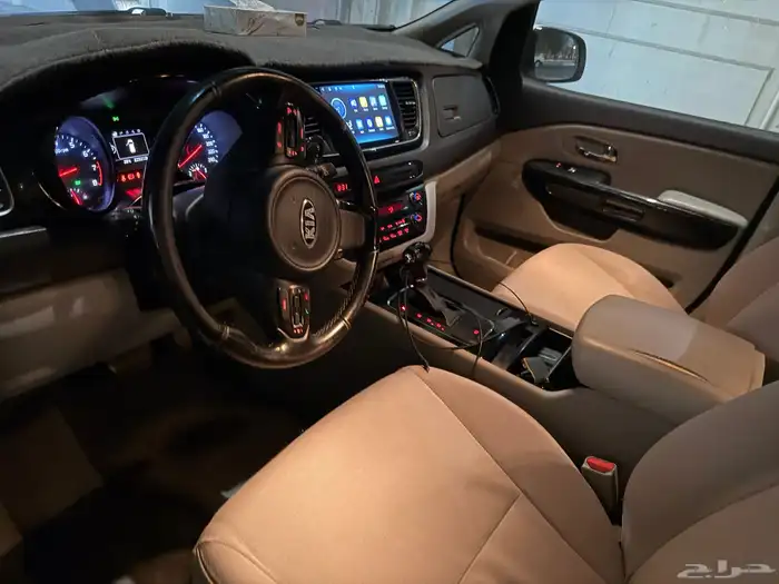 كيا كرنفال 2016 نظيف ممشى 225 الف 4