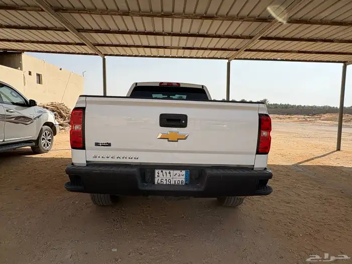 سلفرادو 6 سلندر دبل نص فل 2018 ارامكو الظهران نظيف جدا 5