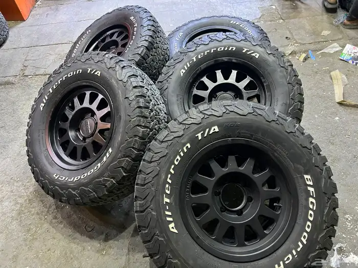 جنوط ميثود اصلي مع كفرات بي. أف حجري خمس حبات اف جي كانت 25