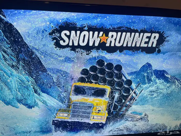 شريط بلاسيتشن لعبه SNOW RUNNER 3