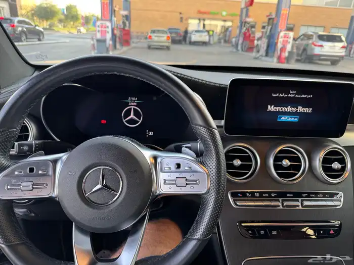 سيارة glc 200 وارد الجفالي ممشى قليل 7