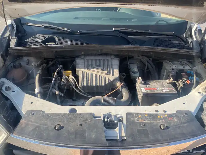 سياره رينو دوكو 2016 قير عادي ثلاجة فحص  جديد واستمارة جديده 15