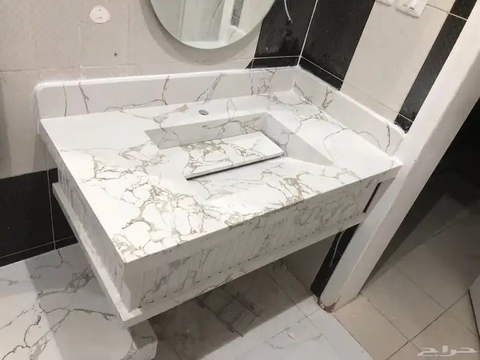 مغاسل رخام طبيعي وصناعة ومطبخ وطولات 16