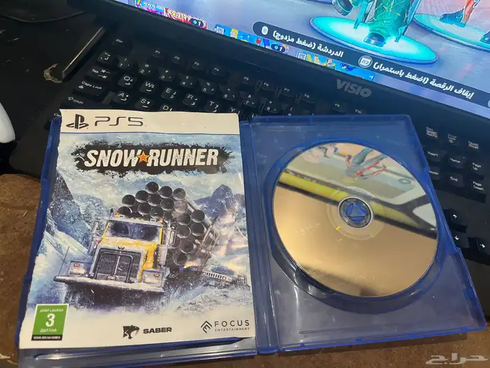 شريط بلاسيتشن لعبه SNOW RUNNER 1