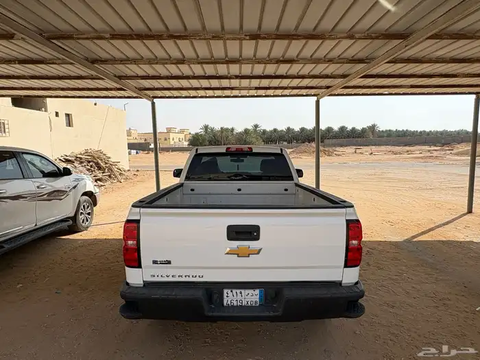 سلفرادو 6 سلندر دبل نص فل 2018 ارامكو الظهران نظيف جدا 4