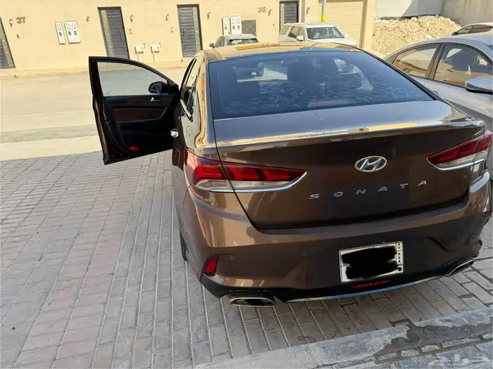 هونداي سوناتا 2018 لون بني 5